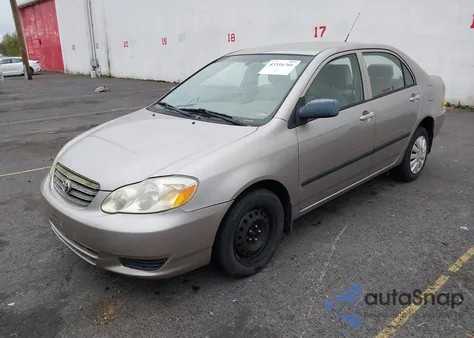 2003 Toyota Corolla Ce from USA, damaged, VIN 1NXBR32E03Z143788